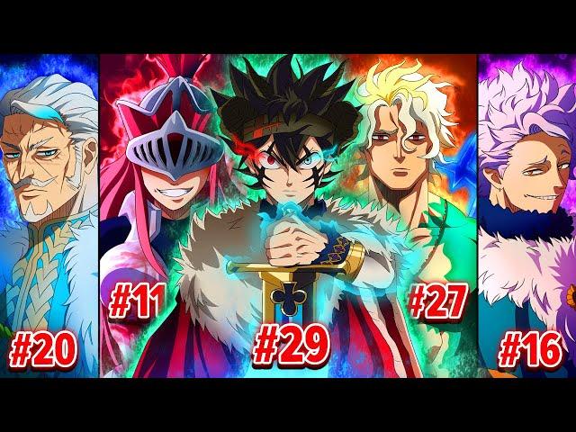 Asta The 29th Wizard King - All 7 Wizard King Full Story, History & Powers Explained | Black Clover