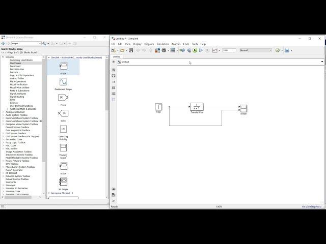 STEP RESPONSE WITH DELAY MATLAB/SIMULINK