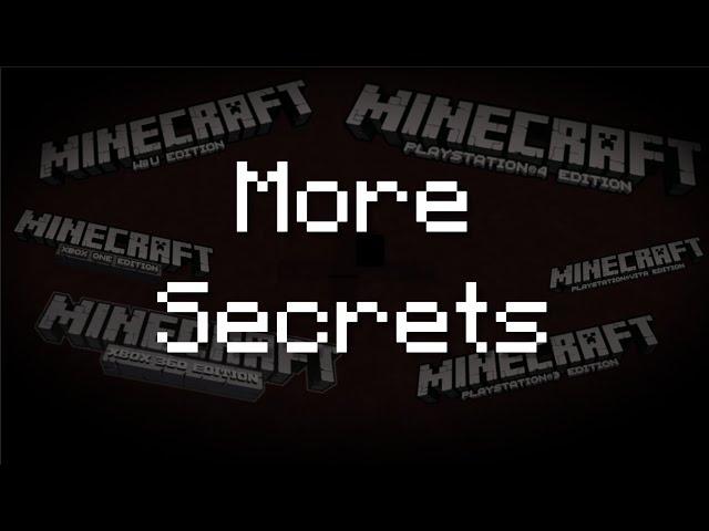 More Minecraft Legacy Console Edition Secrets