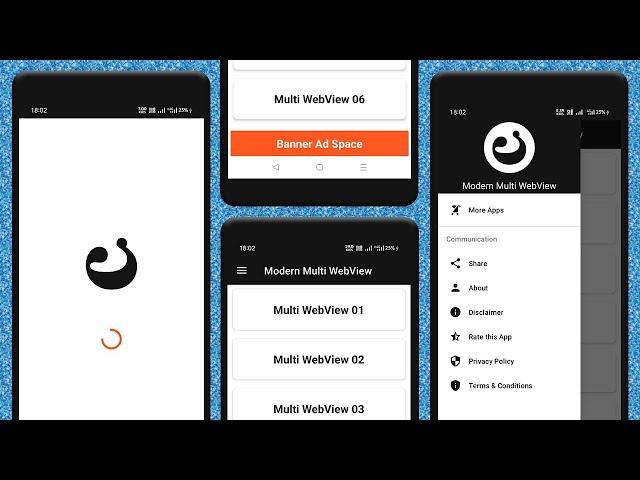 Part-01 | Basic Implementation for Make a Professional Multi Webview App in Android Studio.