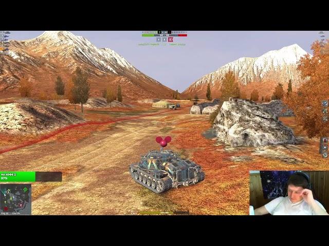 Вечерний стрим WOT Blitz  Бабаховод / Снежный шар / контейнеры / Мистики /// Раки в танках