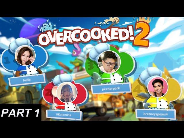 OVERCOOKED 2 with Bretman, Leslie, Miyoung and Peter | Part 1| 12/22/2020