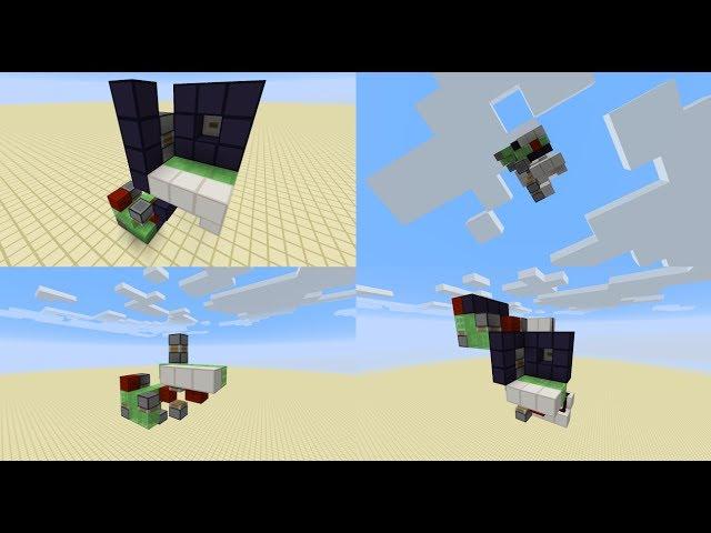 Compact Elevator - Platform Elevator in Minecraft + Tutorial