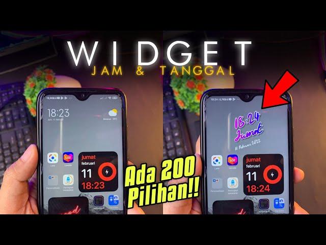 Simpel & Keren Cara Merubah Tampilan Widget Jam dan Tanggal di Android