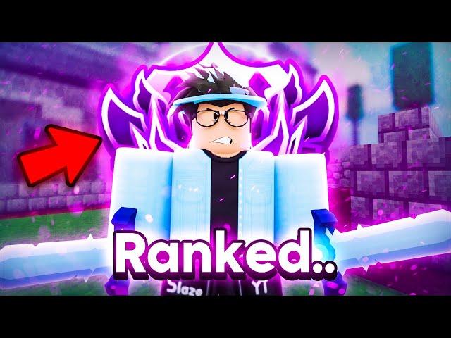 The RANKED Journey Begins.. (Roblox Bedwars)