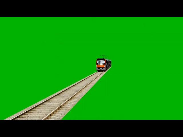 Train green screen