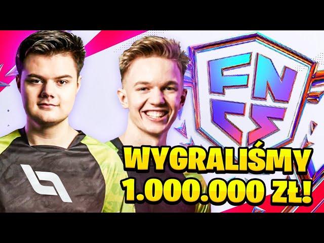 POLACY WYGRALI 1.000.000 ZŁ na FNCS INVITATIONAL w Fortnite #EpicPartner