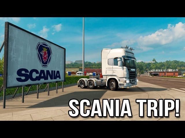 Scania Trip! - YETD and Scandinavian DLC (Euro Truck Simulator 2)