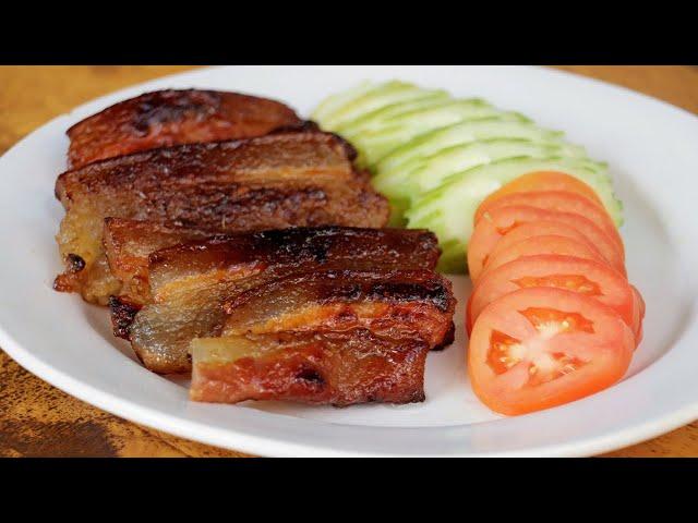 How to make Fermented Pork | Fermented Pork Belly | Pa'awk Sach Chrouk