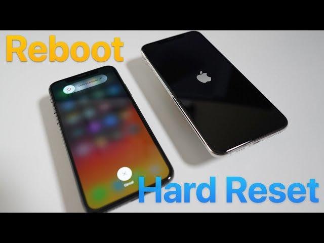 How To Reboot and Hard Reset iPhone XS, XS Max, XR, and X