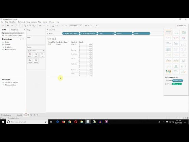 Asterisks when Blending and How to Avoid Them - Tableau in Two Minutes