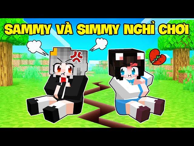 SAMMY VÀ MÈO SIMMY NGHỈ CHƠI VÌ LÝ DO NÀY TRONG MINECRAFT | PHONG CẬN NÓI RA SỰ THẬT