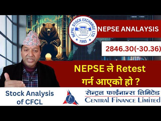 NEPSE Technical Analysis/NEPSE Daily Update/NEPSE Chart Analysis/CFCL Analysis/Raju Paudel.