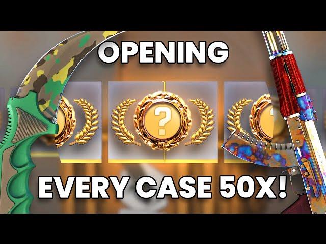 I Opened 50 of Every CS:GO Case