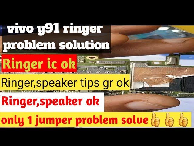 y91,93,95 ringer problem solution _y91 ringer not working_ y91 speaker problem