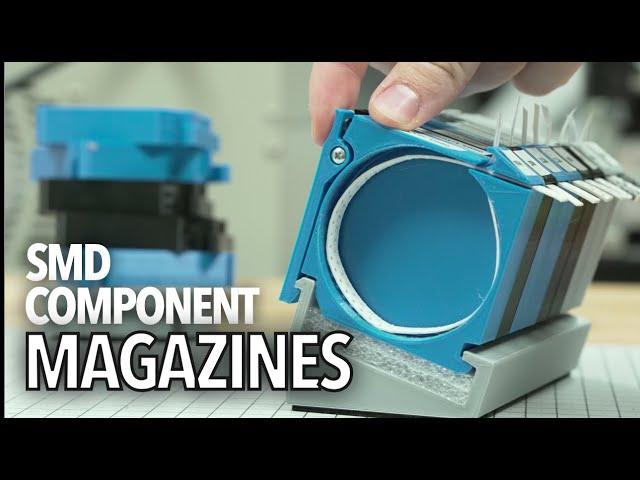 Magazines To Get Your SMD Components Organized!