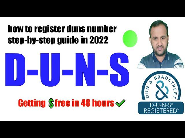 how to register duns number step-by-step guide in 2022