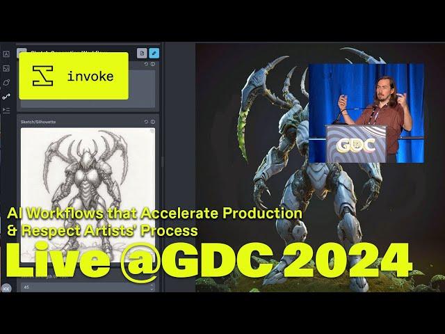 AI Workflows that Accelerate Production & Respect Artists' Process (GDC 2024)