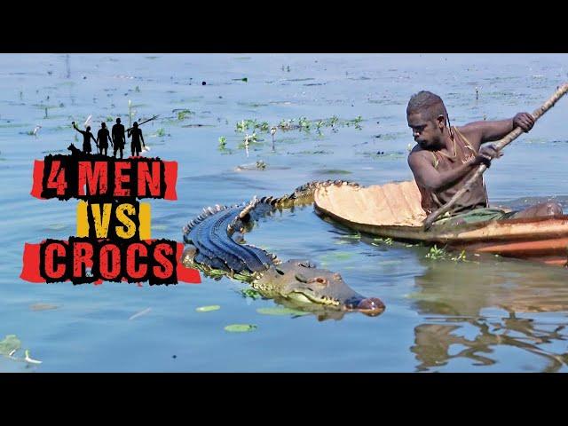 Black As Boys Go Croc Hunting In The Australian Outback