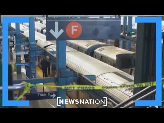 Man in custody after woman burned alive on NYC subway | NewsNation Now