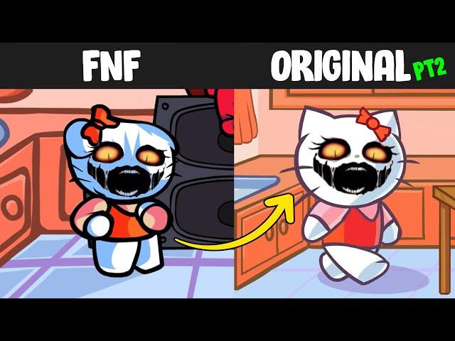 References In FNF VS Hell On Kitty Original Vs FNF (FNF Mod) | Hello Kitty/Horror