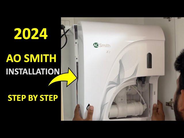 AO Smith X2 + Pre Filter Installation (2024) Best Purifier Under Rs.10K
