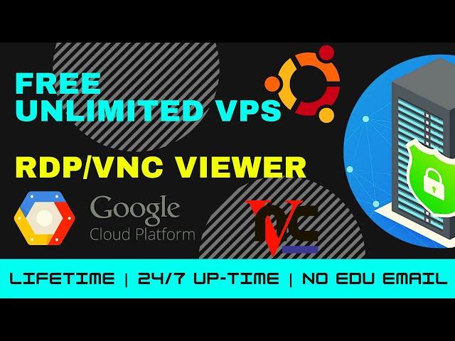 Free VPS 2021 for Lifetime 24/7 with RDP - Install VNC Viewer Ubuntu on GCP Free Tier 