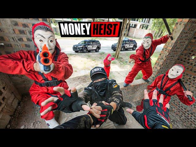 PARKOUR VS MONEY HEIST! 6 | POLICE Can't SURVIVE, ESCAPE from BAD GUYS (BELLA CIAO REMIX) | Epic POV