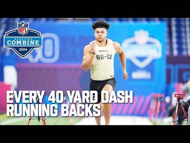 Every Running Back's 40 Yard Dash!