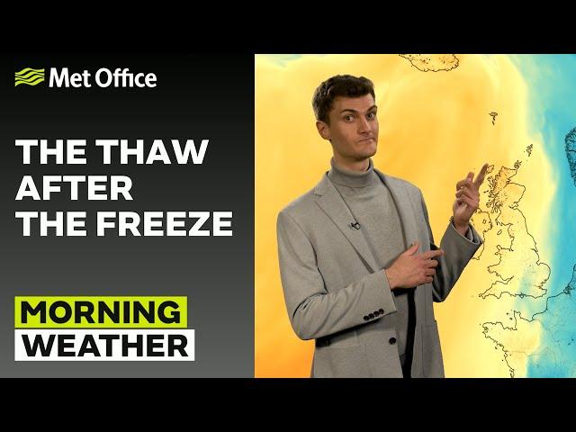 12/01/2025 – A milder start for many – Morning Weather Forecast UK – Met Office Weather