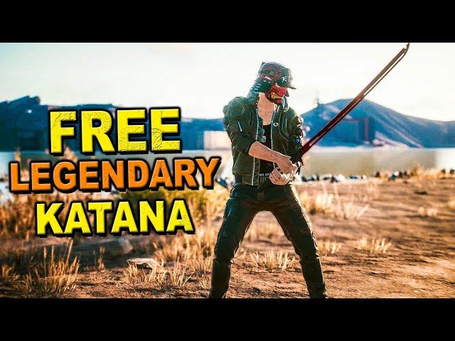 Cyberpunk 2077 - How To Get Legendary Katana For Free