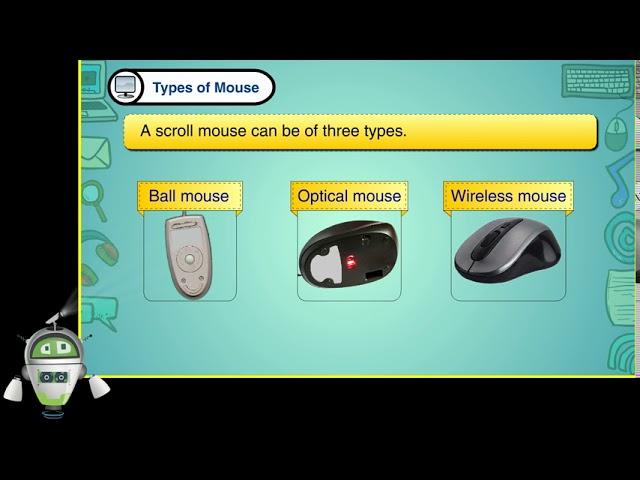 Know More About Computer Mouse-Class 2-Chapter 5-Types of Mouse-Part 3