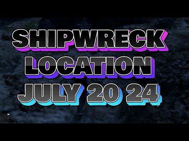 Shipwreck Location Today July 20 2024 GTA Online | GTA online daily shipwreck  location