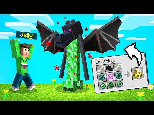 We COMBINED MOB DNA In MINECRAFT! (*NEW* CREATURES)