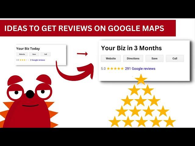 Ideas to Get More Customer Reviews | How To Get Your Customers to Leave You Reviews on Google Maps!