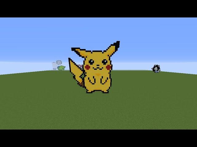 Pikachu pixel art