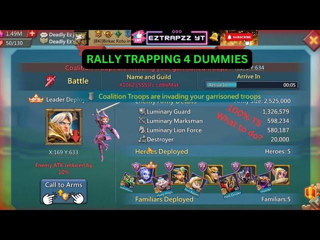 Trapping For Dummies!! Can You Cap Me? #lordsmobile