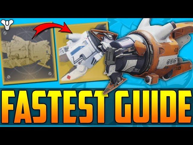 Destiny 2 - Fastest TRACTOR CANNON Masterworks Kills Guide! - Under 30 Minutes - How To Get Catalyst