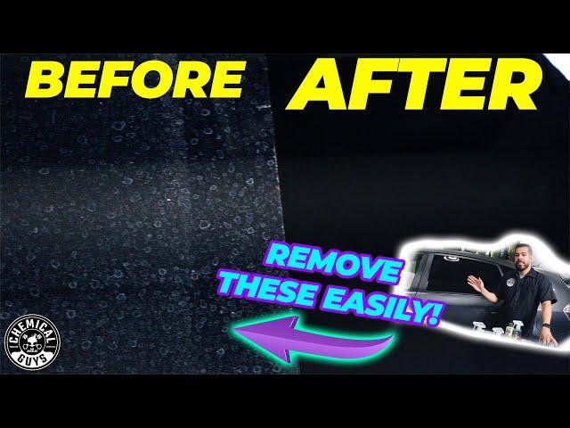 How To Remove Heavy Water Spots From Glass - Works On Car, Home, Office, All Glass! - Chemical Guys