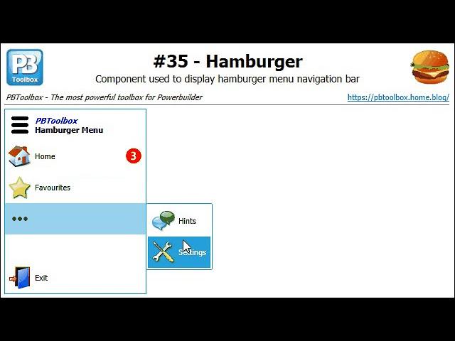 PBToolbox Powerbuilder Hamburger (#35)