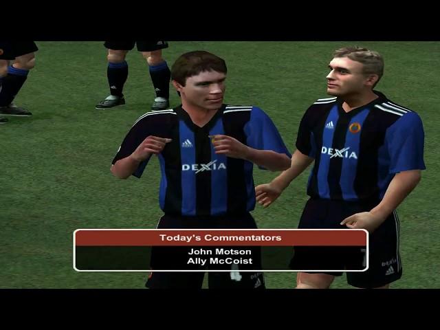 PC Retro FIFA 2004 Anderlecht x Club Brugge gameplay