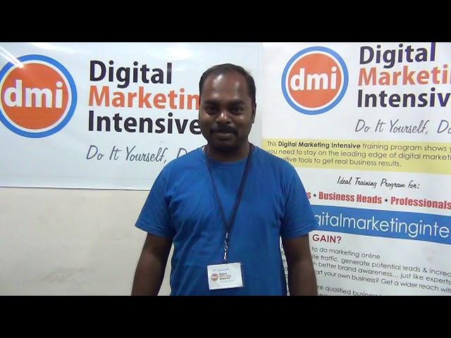 Digital Marketing Intensive workshop 2019 Chennai