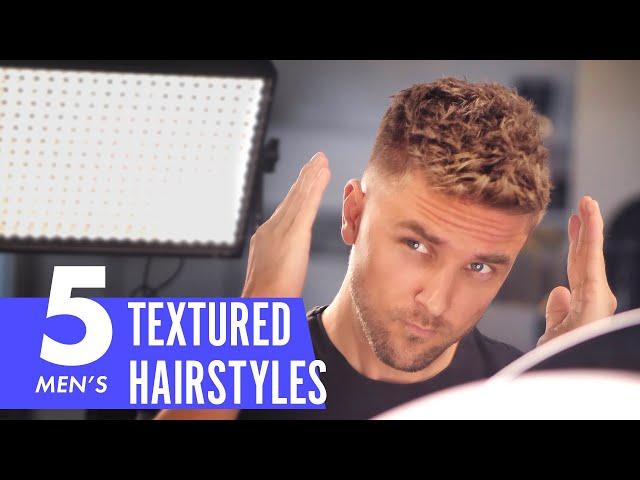 Short hair Inspiration | Men's Textured Hairstyles | Slikhaar TV