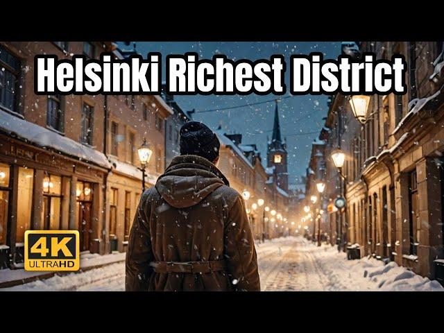 Winter 2025 Walking Tour of Helsinki's Richest and Oldest District