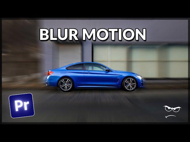 How to Zoom with Motion Blur | Premiere Pro