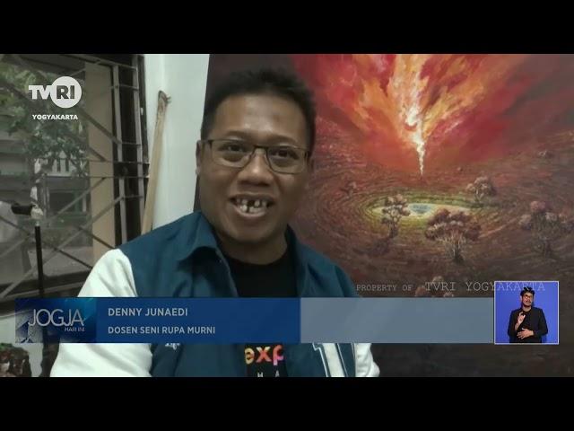 Open Studio Lukis Dosen Seni Rupa ISI YK Metode Ajar Proses  Kreatif