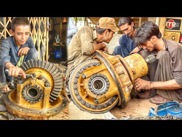 The Expert Mechanic Solved 950B Wheel Loader Differential Gear problem || Caterpillar