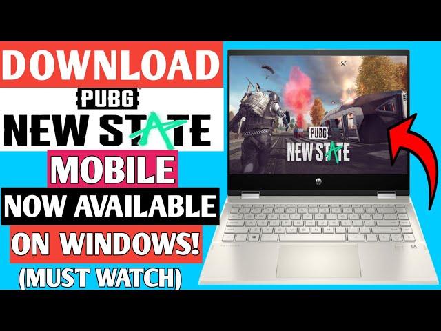 How To Download & Play PUBG NEW STATE ON PC or LAPTOP! (Quick Steps)