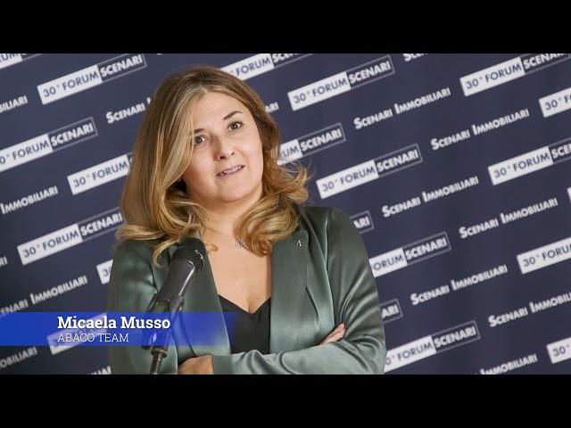 MICAELA MUSSO - Abaco Team | 30° Forum Scenari