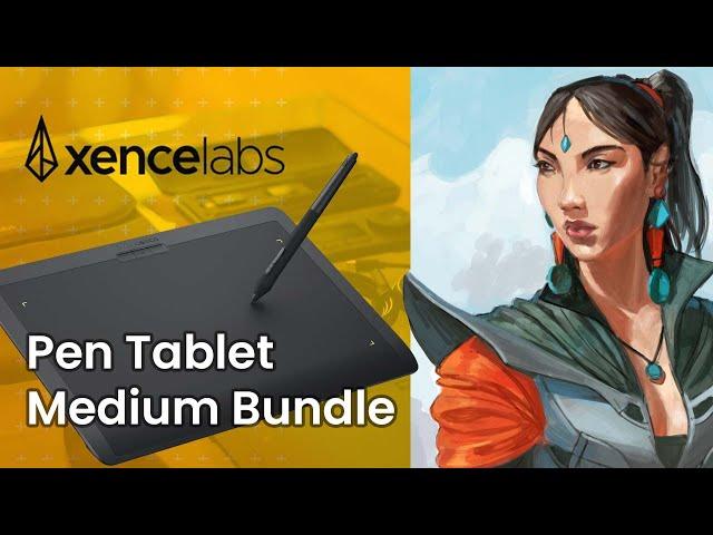 🟡Is this the best tablet ever? Xencelabs Pen Tablet Medium Bundle Review